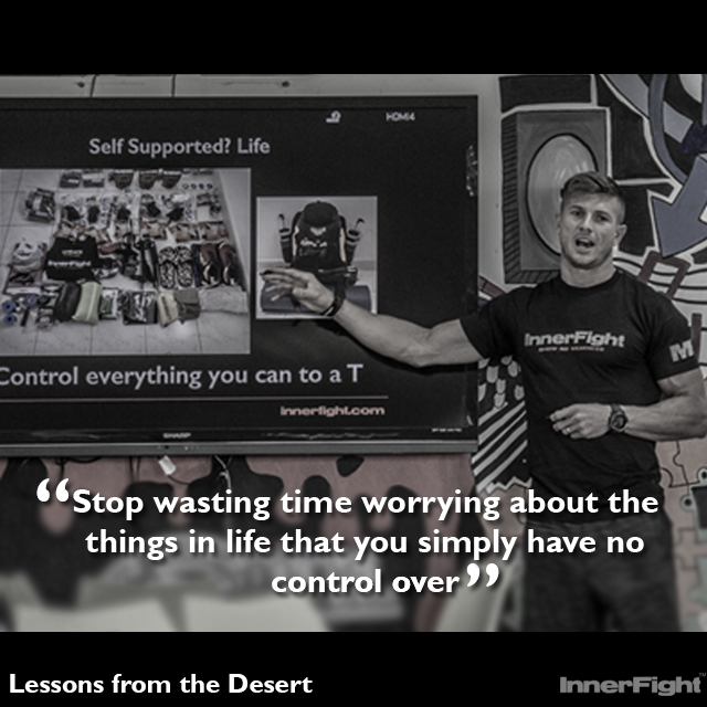 Control everything you can to a T