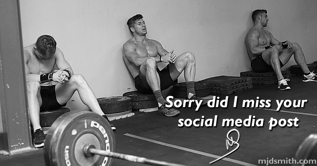 Sorry! Did I miss your social media post?
