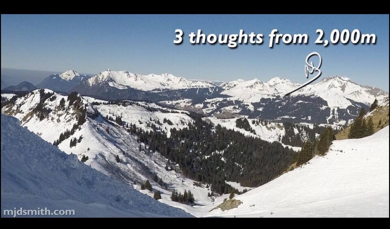 3 thoughts from 2,000m