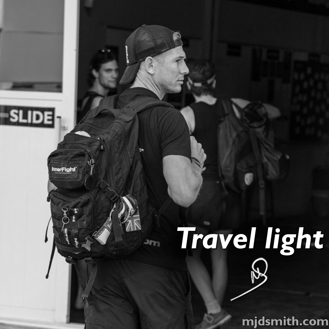 Travel light