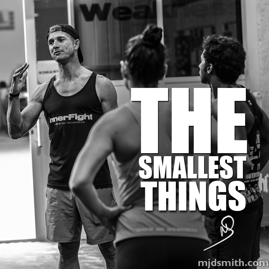 The smallest things
