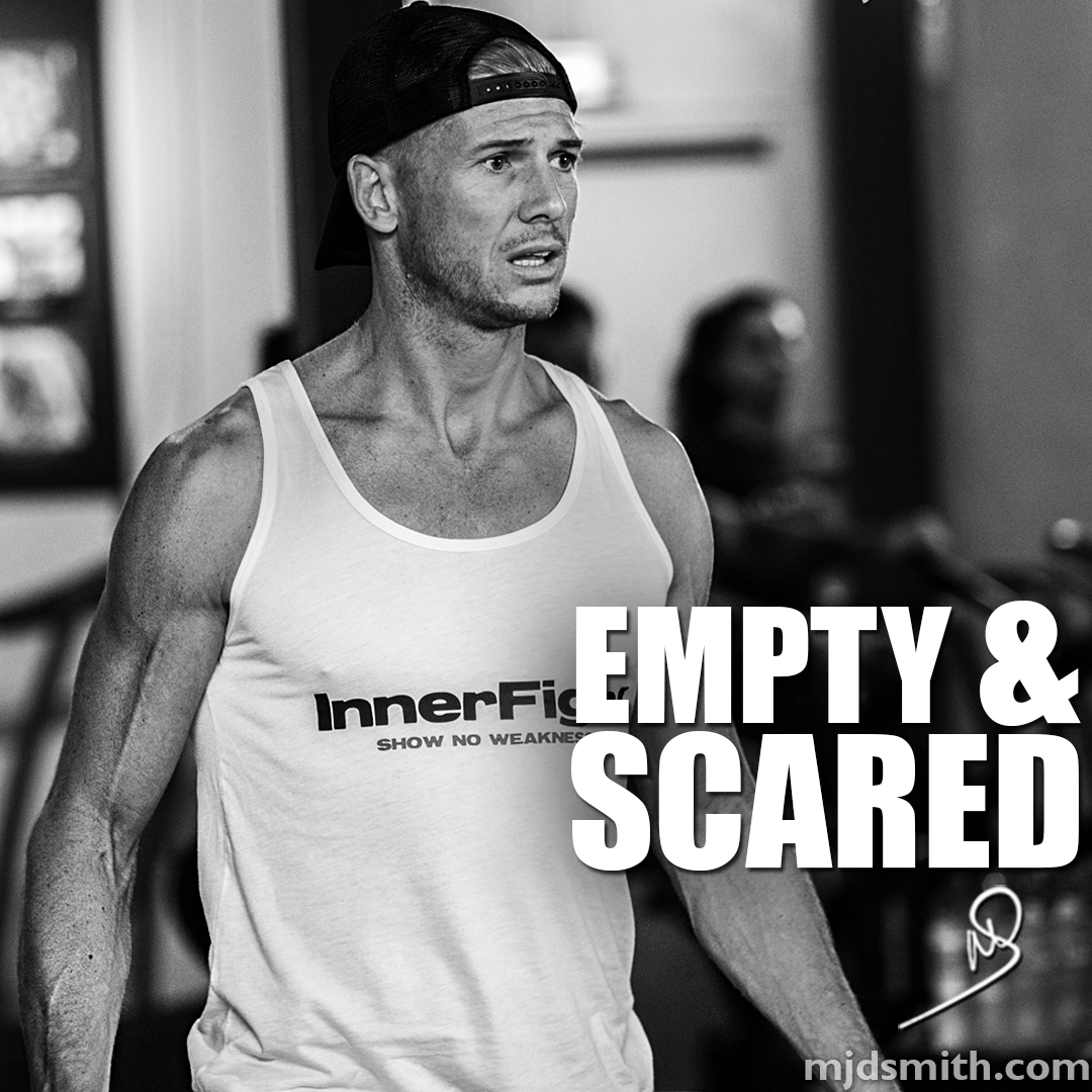 Empty and scared