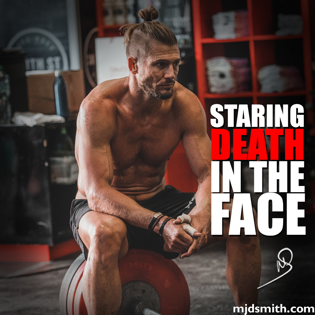 Staring death in the face