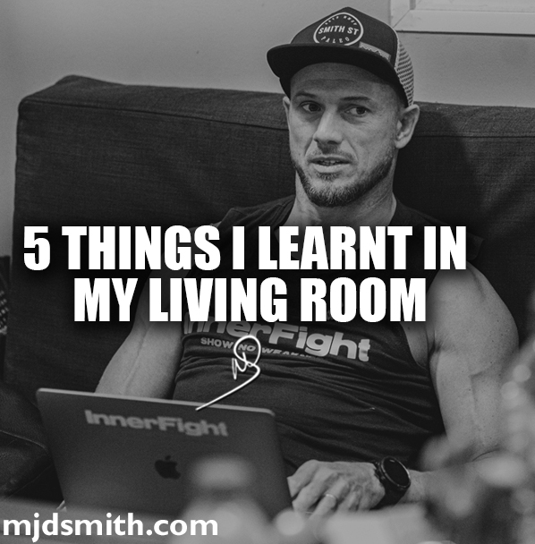 5 things I learnt in my living room