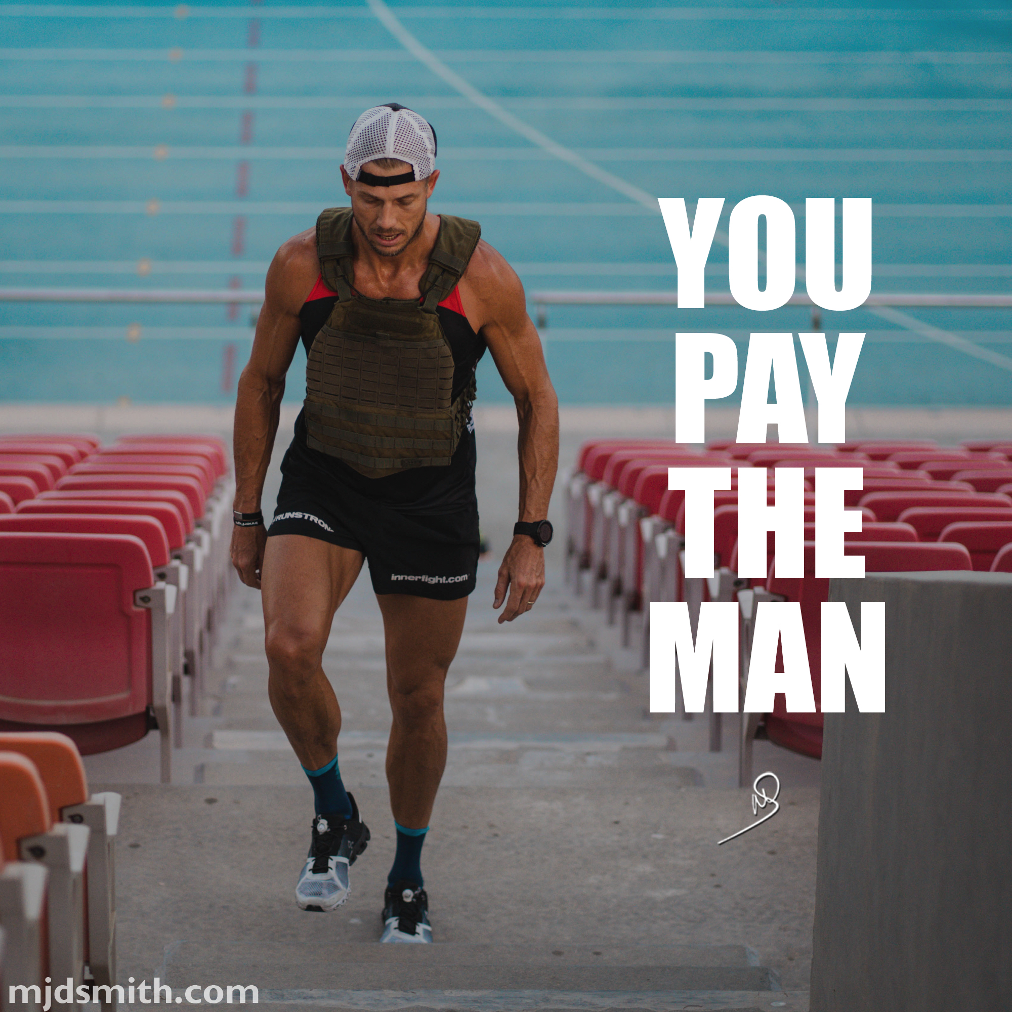You pay the man