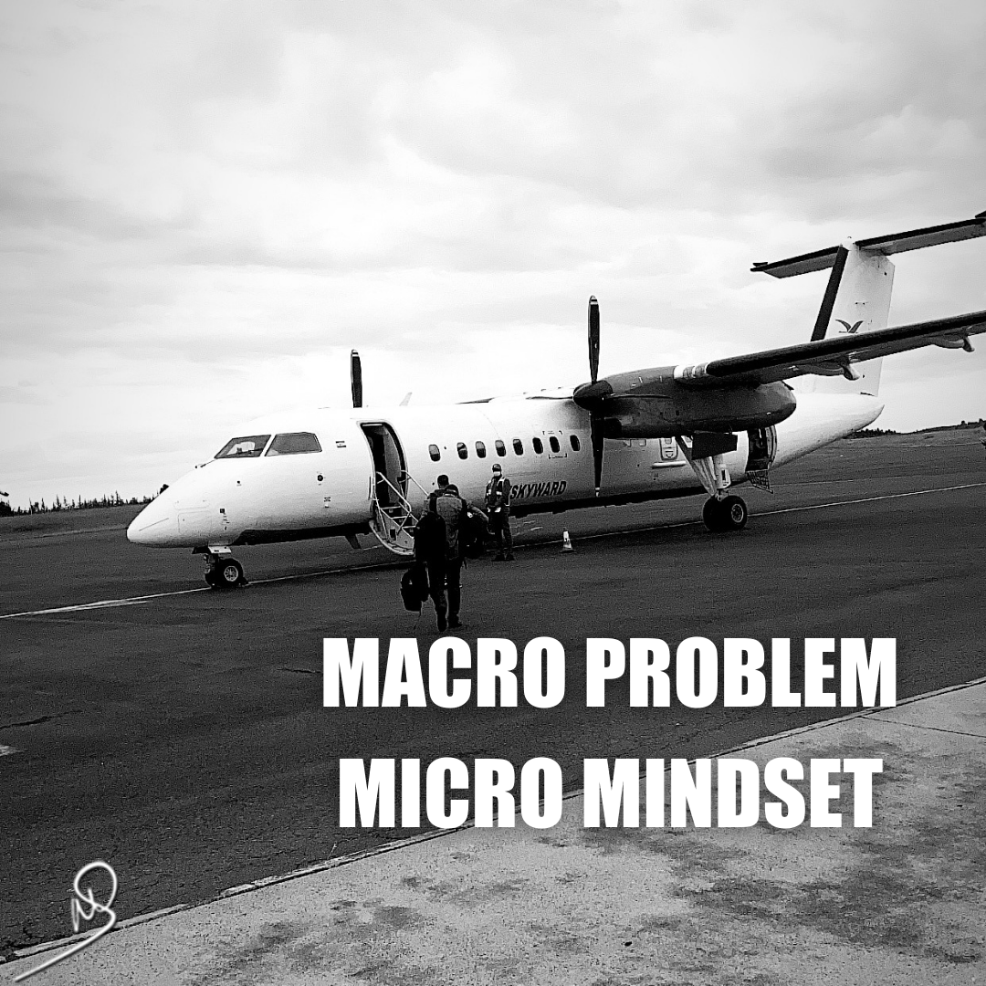 Macro Problem Micro Mindset